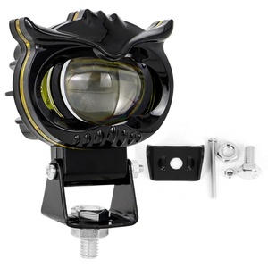 Accesorios para Motocicleta, Proyector de Lente Única con Diseño de Búho, 9-80V, Faro Antiniebla, Luz Delantera Nocturna para Moto - Product Image 4
