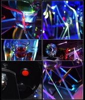Verre à liqueur Led Acrylique Tournant Personnalisé Grande Roue Bar Discothèque Discothèque