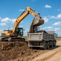 Bucket Excavator Multiguna untuk Penggalian dan Perataan, Bucket Standar yang Diperkuat untuk Lanskap dan Pekerjaan Utilitas