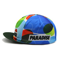 Casquette de cyclisme personnalisée en maille respirante à bord court pliable et doux, à séchage rapide, à séchage rapide