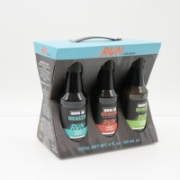 Olivee Offre Spéciale Marque Privée 6-en-1 : Gel Douche Liquide, Shampoing, Lotion, Gommage, Gel Lavant Barbe, Crème à Raser – Coffret Cadeau de Soins Masculins