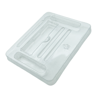 Emballage de plateau blister en plastique PET jetable sur mesure en gros 2280 boîte de papier SSD NVMe M.2 pour l'électronique grand public