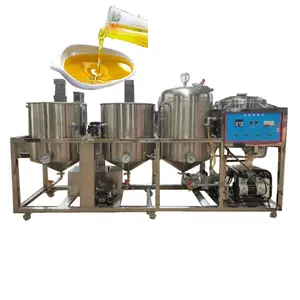 Large Edible Oil Refiner Crude Oil Refiner Vegetable Oil Refiner HJ-JLYJ600