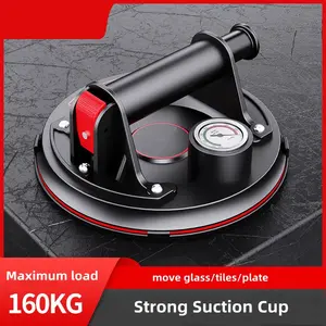 Ventosa resistente da mão vácuo, ventosa de vidro com medidor de pressão para ventosa - Product Image 5