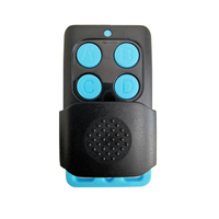 Télécommande automatique pour portail RKING 433,92 MHz, émetteur sans fil à code fixe/rolling code, en métal et plastique pour garage