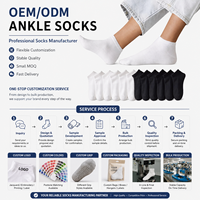 Chaussettes pour hommes NAIMAT, en spandex, cuir et maille, antidérapantes, blanches et noires, respirantes, tricotées, pour un usage quotidien, hiver