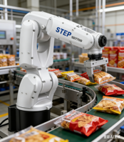 Robot de bureau 6 axes STEP SD7-700, charge utile 7 kg, portée 723 mm, haute précision ±0,02 mm pour la distribution de colle et la pulvérisation 3C