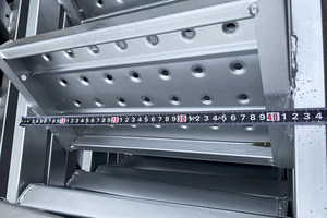 Viga de <span class=keywords><strong>escalera</strong></span> de andamio de acero galvanizado con alta capacidad para aplicaciones exteriores <span class=keywords><strong>Escalera</strong></span> Marco de <span class=keywords><strong>escalera</strong></span> de tablón de metal - Product Image 3