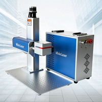 Machine de marquage laser à fibre JPT MOPA 60W M7 pour aluminium anodisé, marquage 3D couleur réelle, personnalisable
