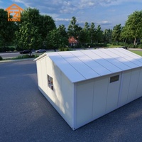 Fonze Nouvelle Conception de Maisons Mobiles Compactes avec Chambre et Salon Complet, Maison Conteneur Démontable