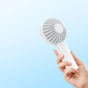 かわいいデザインのパーソナルスモールトラベルハンドファン<span class=keywords><strong>3</strong></span>スピード強力な充電式1500mAhバッテリー式ポータブルミニハンドヘルドファン - Product Image 4