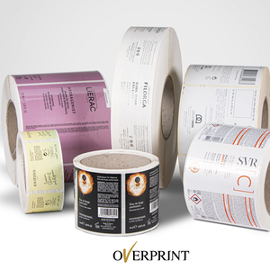 Tùy chỉnh in logo nhãn cho bao bì Vinyl không thấm nước in ấn nhãn dán cuộn nhãn dán tròn - Product Image 4