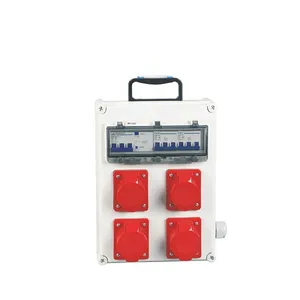 AD Aoda -07 industrial socket outlet 3 Phase power electrical distribution box size