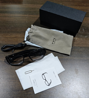 Lunettes intelligentes de traduction S16 - Lunettes avec caméra et enregistrement vidéo - Lunettes de traduction pour procès-verbaux de réunion NOUVEAU