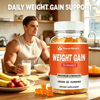 Gummies sans produits laitiers, sans allergènes de soja ni de noix, sans gélatine, à la créatine, pour adultes, pour les ectomorphes, pour la prise de masse, la musculation et la prise de poids, pour le développement musculaire