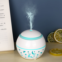 Nouvelle Arrivée Humidificateur Diffuseur d'Air Creux en Forme de Champignon avec 7 Lumières LED