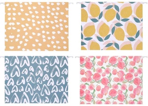 Bìa Đựng Hồ Sơ Treo Trang Trí Bìa Kẹp Treo Màu Được Gia Cố Kích Thước 12 Chữ Cái Thiết Kế Dễ Thương Cắt Có Thể Điều Chỉnh - Product Image 5