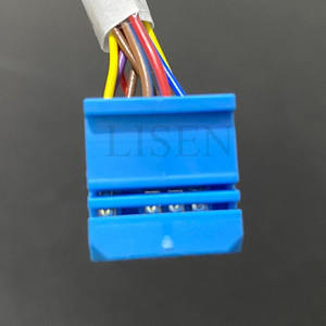 Motosiklet mavi otomotiv mühürlü 2 Pin dişi konnektör tel tezgah koşum A0265456226 MERCEDES BENZ için - Product Image 4