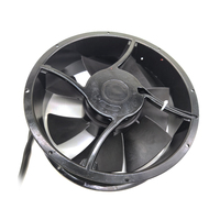 Ventilateur de refroidissement DC 25489 haute vitesse à double roulement à billes 254x254x89mm OEM/ODM, grand ventilateur d'extraction haute tension