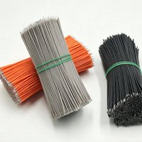 Kabel Jumper OEM Single Core Pre-Stripped, Kabel Timbal PVC Berlapis Timah di Kedua Ujungnya dalam Berbagai Warna untuk Peralatan Rumah Tangga & Koneksi PCB