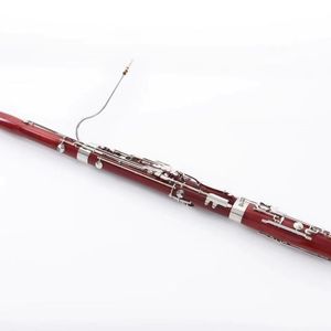 SLADE <span class=keywords><strong>Bois</strong></span> vent Instruments de Musique Professionnel Rouge Noir C Key Tone <span class=keywords><strong>Hautbois</strong></span> Basson Usine Vente En Gros Érable - Product Image 2
