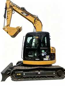 Miniexcavadora Usada Caterpillar Serie 308 de 8 Toneladas, Modelo 2020, con Motor, Caja de Cambios y Bomba, en Venta a Precio Económico - Product Image 1