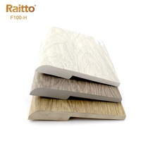 F100-H, Plinthe rétro-éclairée de style moderne en plastique Ruitai Plinthe murale en PVC Moulure de garniture en plastique