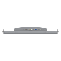 Moniteur industriel robuste de 17 pouces Intellitouch, écran tactile 10 points, conception sans ventilateur, alimentation CC, étanche pour environnements difficiles