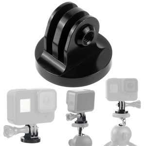 Adaptador de Orificio Roscado CNC de 1/4 para Montaje en Trípode, Base para <span class=keywords><strong>Insta360</strong></span> <span class=keywords><strong>ONE</strong></span> <span class=keywords><strong>R</strong></span>/X2 X3 X4, para GOPRO Hero13 12 11 10/9/8, para POCKET3 - Product Image 6