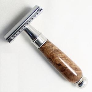 Maquinilla de afeitar de seguridad para hombre y mujer, maquinilla de afeitar en húmedo, material de acero inoxidable, de doble filo de seguridad, para el hogar - Product Image 1