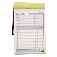 Prix d'usine, carnet de factures écologique personnalisé, copies carbonées, formulaires de commande, conception gratuite, faible MOQ, livraison rapide