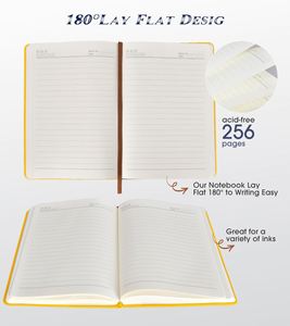 Academic A5 Logo Customized Pocket Notepad PU Leather Diary Note Book Custom Elastic Band Hardcover Planner Journal <b>Notebook</b> - Product Image 5