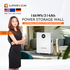 8000サイクルEU LiFePo4インバーターバッテリーEMS 10kw 15kw 16KW 48V 51.2v 100Ah 200314ahホームパワー壁に取り付けられたリチウムイオンバッテリー - Product Image 1