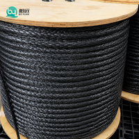 Cordage tressé Boyuan en UHMWPE 12mm/16mm pour voile, camping, hamac, escalade, pêche, cordage Dyneema, cordage d'amarrage marin, cordage de treuil