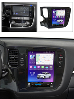 MEKEDE Autoradio 9,7 pouces Car-play Auto 8 cœurs WiFi Caméra panoramique 360° pour Mitsubishi Outlander 2012-2018 Ventilateur de refroidissement