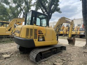 Máy xúc đào Komatsu PC56 cũ, bền, gầu 0.2m, máy đào chính xác dùng cho xây dựng dân cư, máy xúc Komatsu PC56-7 - Product Image 6