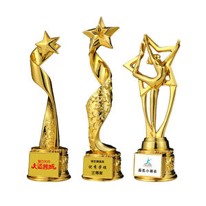 Reading Star <b>Trophy</b> Resin Gold <b>Engraved</b> For School Music Competition 2022 - Product Image 3
