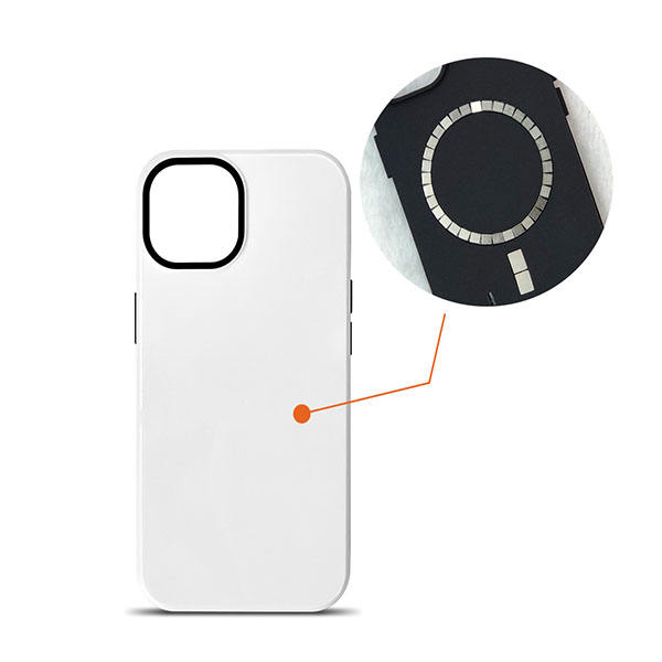 double layer phone case with Magnetic