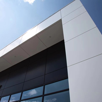 4mm Alucobond noir/blanc Art Villas 1500*4000mm panneaux composites en aluminium panneau PVDF/FEVE ACM de haute qualité
