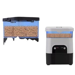 Comederos Automáticos Pequeños para Peces, para Acuicultura, Piscifactorías, Patios Exteriores, con Temporizador de Alimentación - Product Image 1