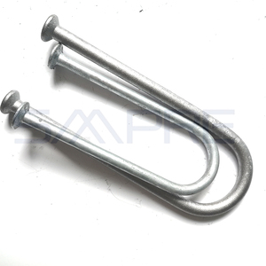 Ancres en R galvanisées à chaud pour le levage et la manutention d'éléments en béton préfabriqués et de blocs lourds - Product Image 4