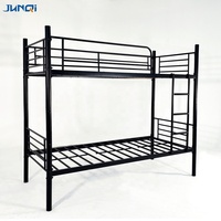 Junqi – lit en métal pour étudiant, dortoir unique, cadre métallique, lit pour adulte, Loft, école, maison, hôtel, hôtel, lit superposé