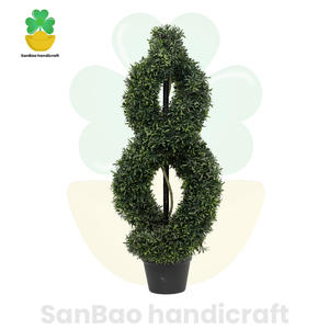 Versierd Met Dubbele Helix Kunstplanten - Product Image 2