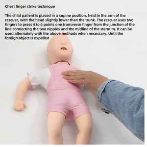 유아 심폐소생술 모델 헤임리치 응급처치 훈련 보조기구 소아 이물질 질식 PVC DK DK-TP29 - Product Image 4