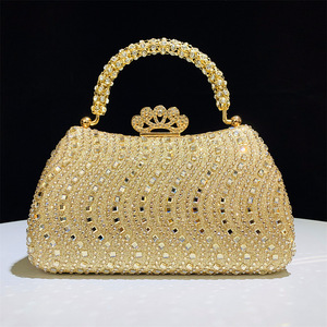 2026 Luxury Rhinestone <strong>Clutch</strong> <strong>Bag</strong> <strong>for</strong> Women Evening Party Handbag with Chain Strap Elegant <strong>Wedding</strong> <strong>Clutch</strong> - Product Image 3