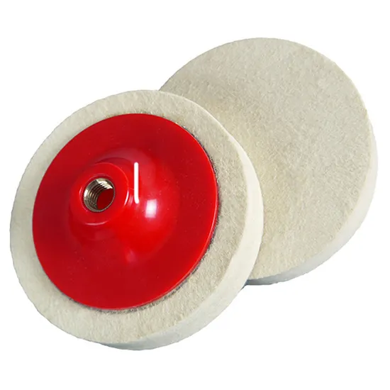Roda de disco de lã rosqueado m14