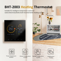 Beca BAC-2003 Pantalla TFT a Color de 5 Pulgadas, Ventilador de Doble Tubo, FCU HVAC, Control Remoto Modbus Zigbee, Programación Semanal, Sensor NTC, Fácil de Usar