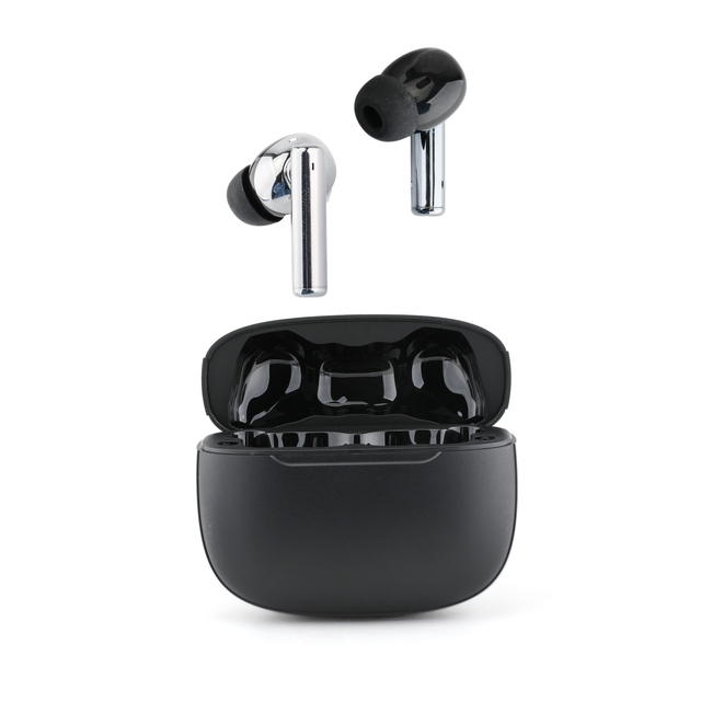 Active Noise Cancelling Bluetooth Earphones OEM ODM Wireless ANC TWS Earbuds with ENC True Wireless Headset