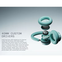 Casque sans fil CMF Headphone Pro avec 3 micros ENC, audio spatial, charge rapide USB-C, coussinets d'oreille remplaçables