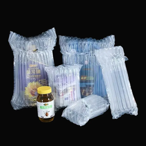 Vente en gros de sac transparent HDPE antichoc <span class=keywords><strong>bulle</strong></span> pour colonne d'air, sac recyclable de 60m d'épaisseur pour bouteilles, <span class=keywords><strong>film</strong></span> de protection bord - Product Image 2